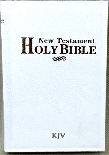 Pocket-Sized New Testament, King James Version of the Holy Bible (White ...