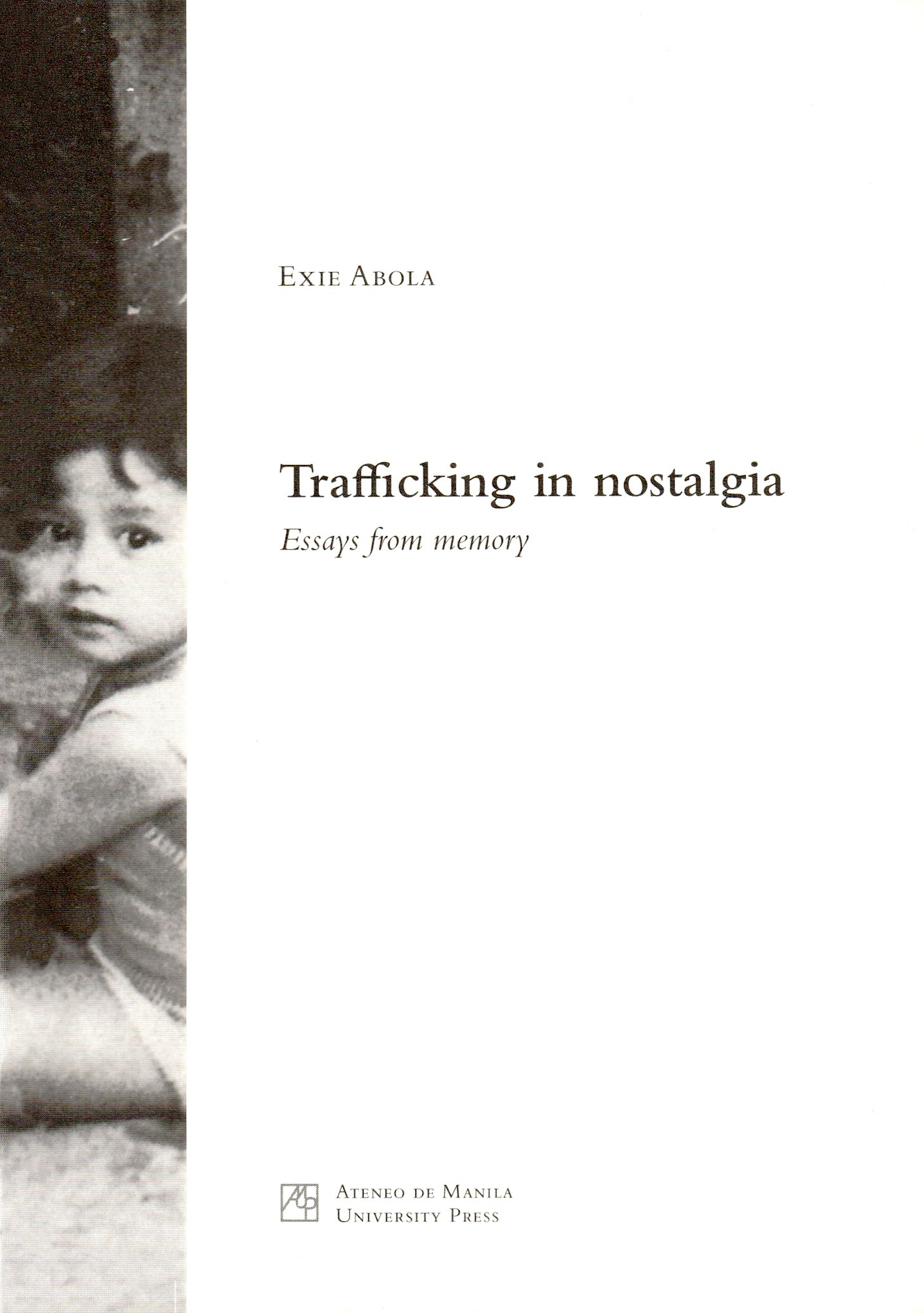 Trafficking in nostalgia book cover