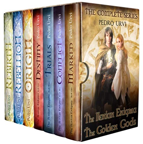 The Ilenian Enigma and The Secret of The Golden Gods (Complete Series, 7 books) book cover