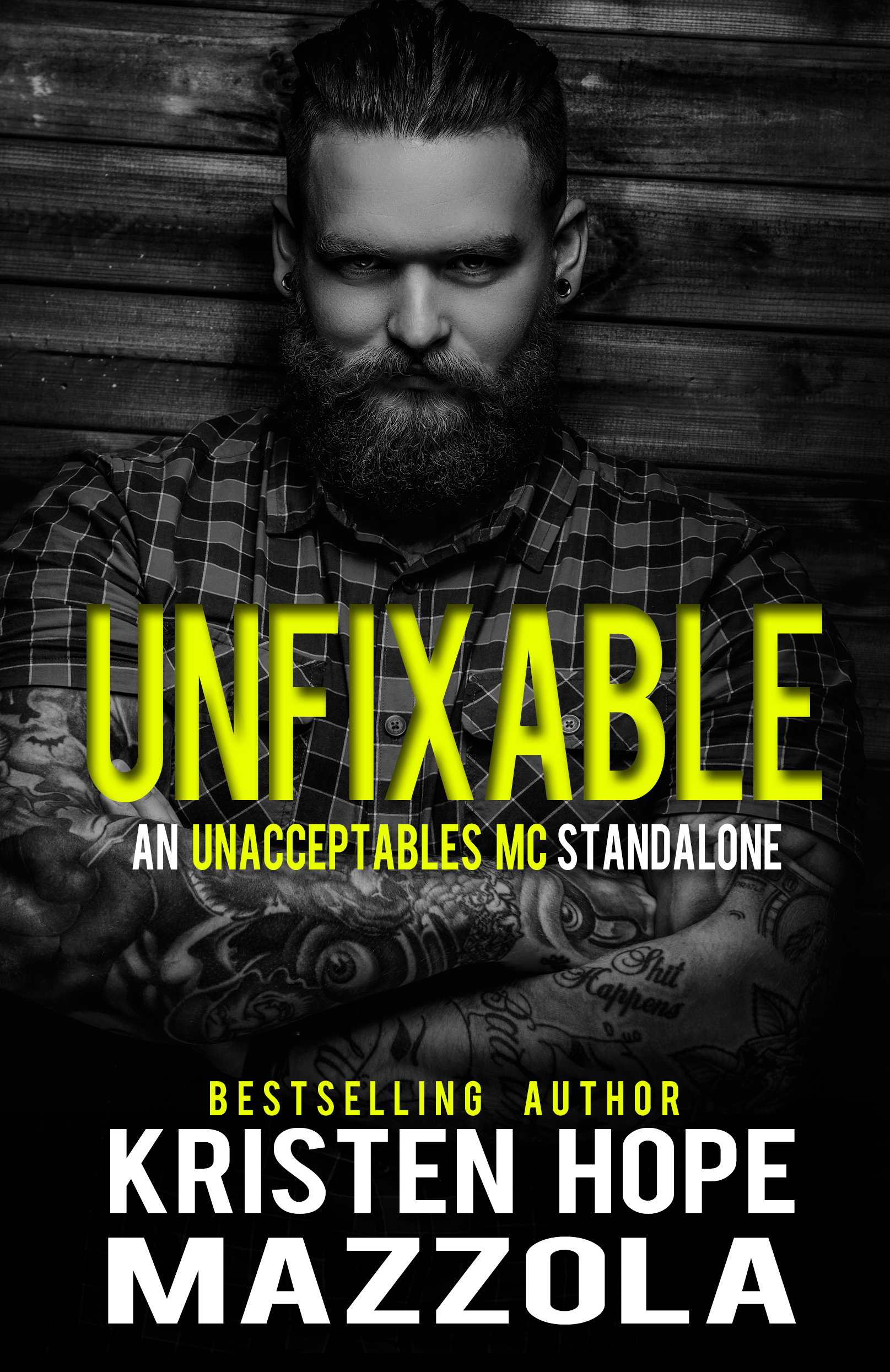 Unfixable book cover