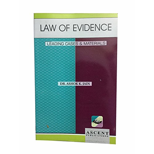 Law of Evidence by Dr. Ashok K.Jain Goodreads