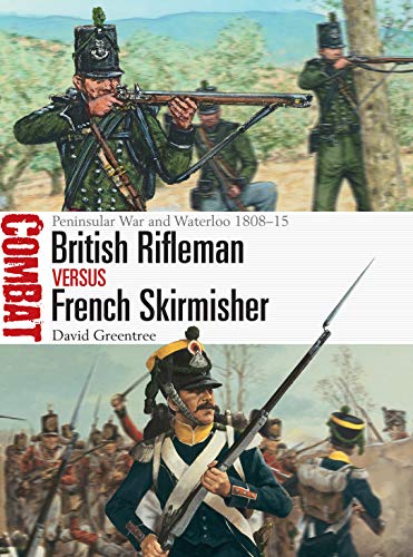 British Rifleman vs French Skirmisher book cover