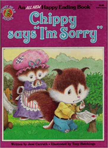 Chippy says "I'm Sorry" book cover