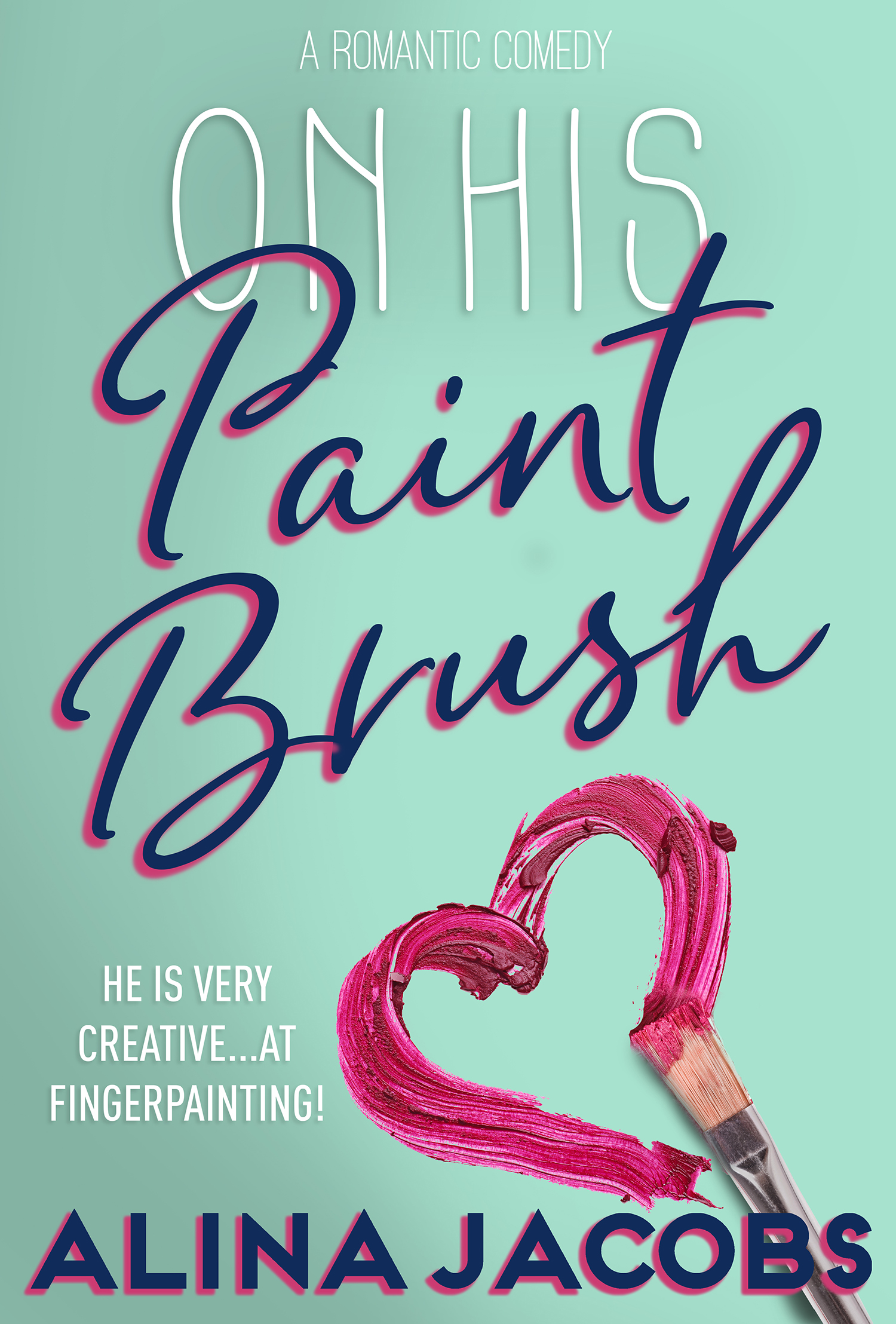 On His Paintbrush