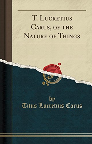 On the Nature of Things