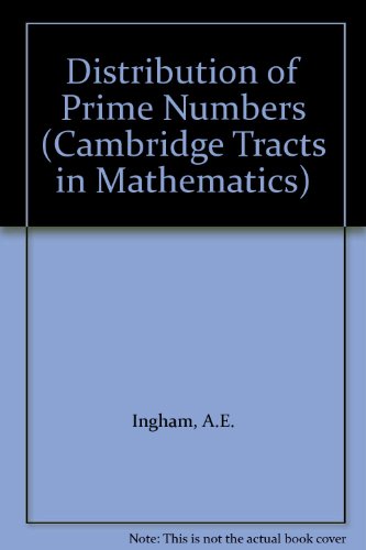 Distribution of Prime Numbers book cover