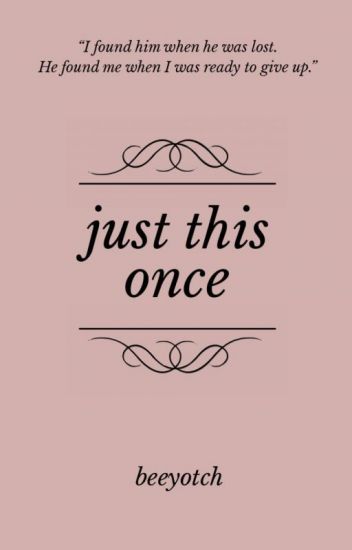 Just this Once book cover
