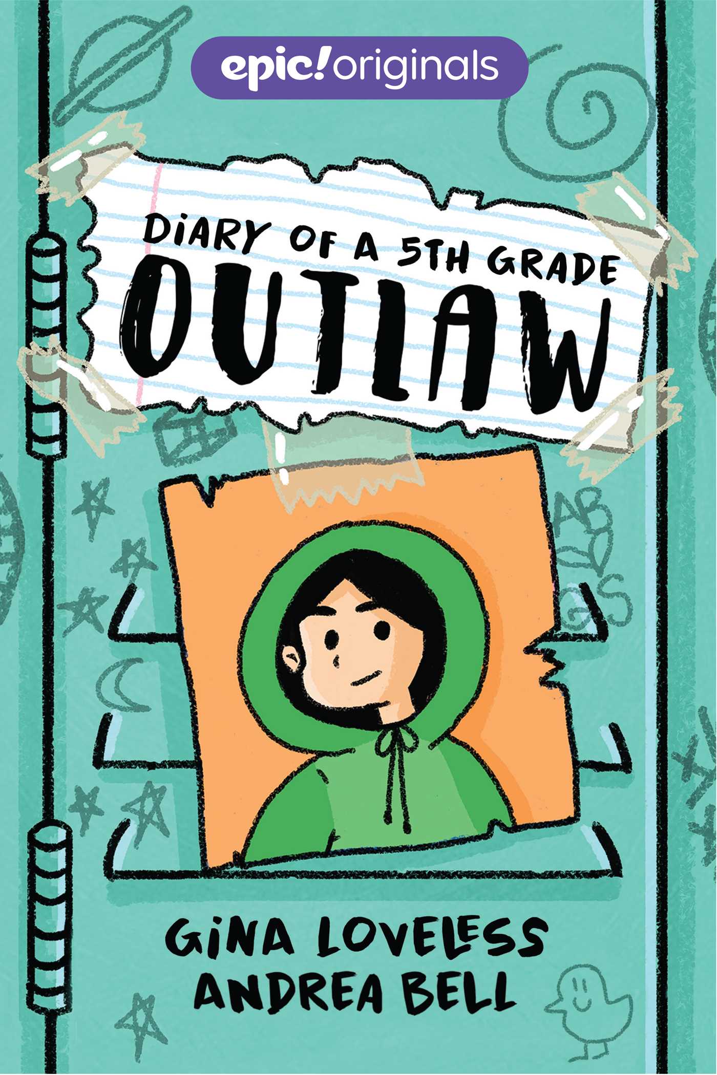Diary of a 5th Grade Outlaw book cover 1