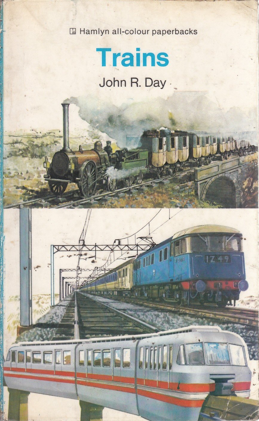 Trains book cover
