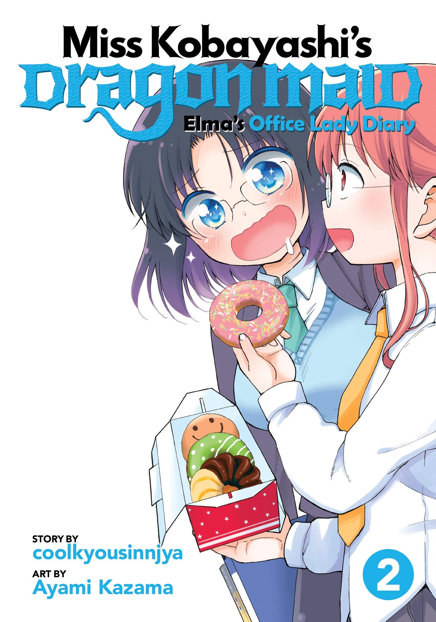 Miss Kobayashi's Dragon Maid: Elma's Office Lady Diary book cover 2