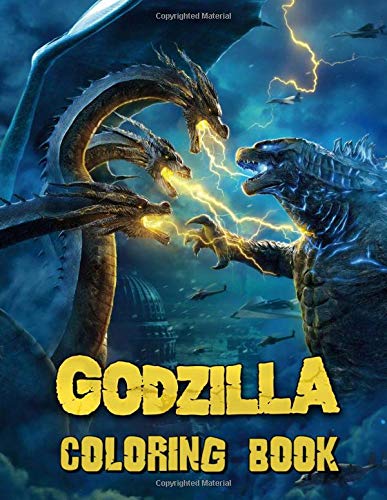 Godzilla Coloring Book: AMAZING COLORING BOOK by Carol Corner | Goodreads