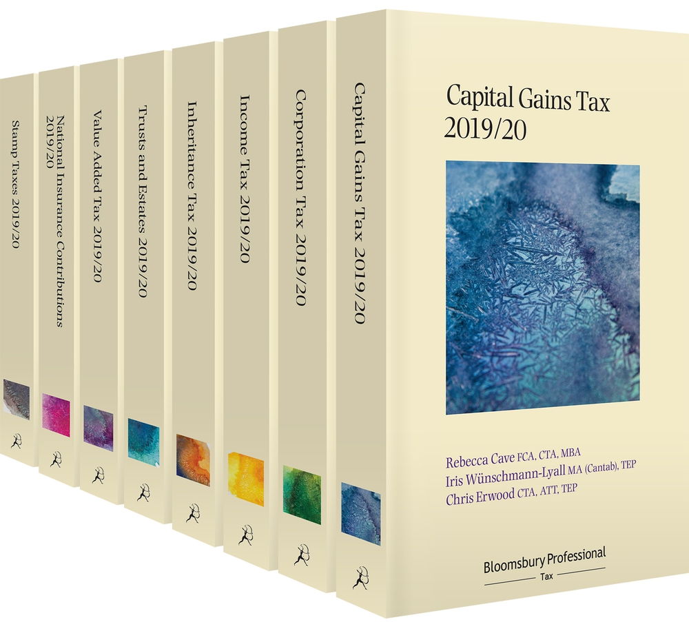 Bloomsbury Professional Tax Annuals 2019/20 Extended Set by Christine Erwood Goodreads