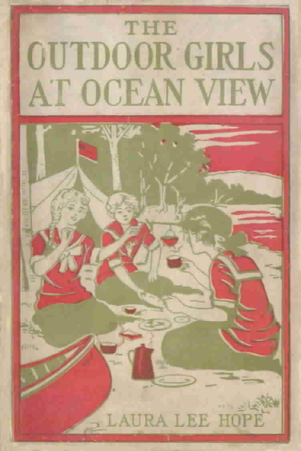 The Outdoor Girls at Ocean View; or, The Box That Was Found in the Sand book cover