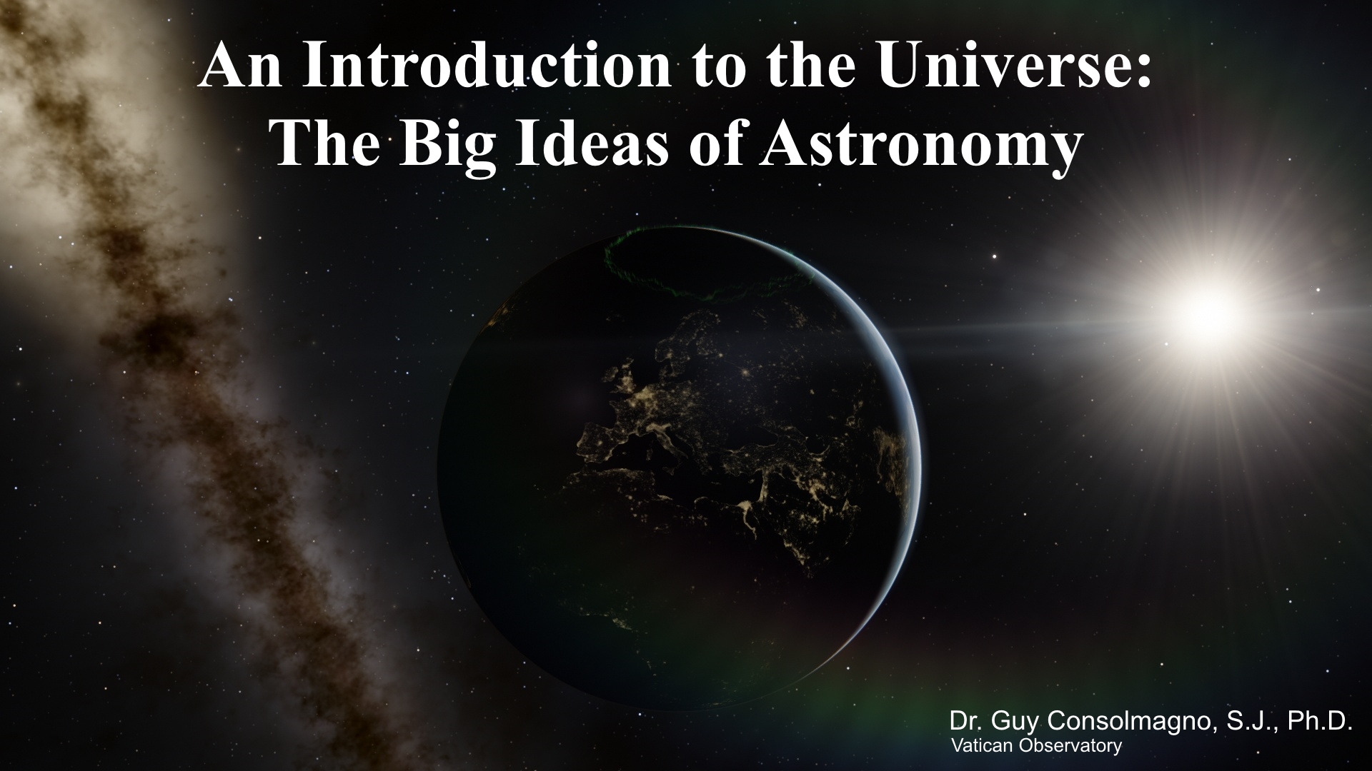 An Introduction to the Universe: The Big Ideas of Astronomy by Guy ...
