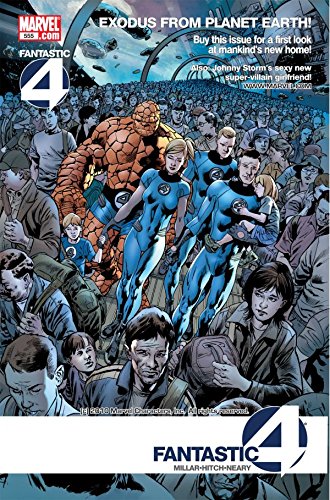 Fantastic Four #555 book cover