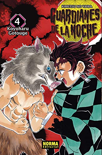 Portada de Reseña #2162 - Guardianes de la noche (#3-4), Koyoharu Gotouge (Kimetsu no Yaiba #3)