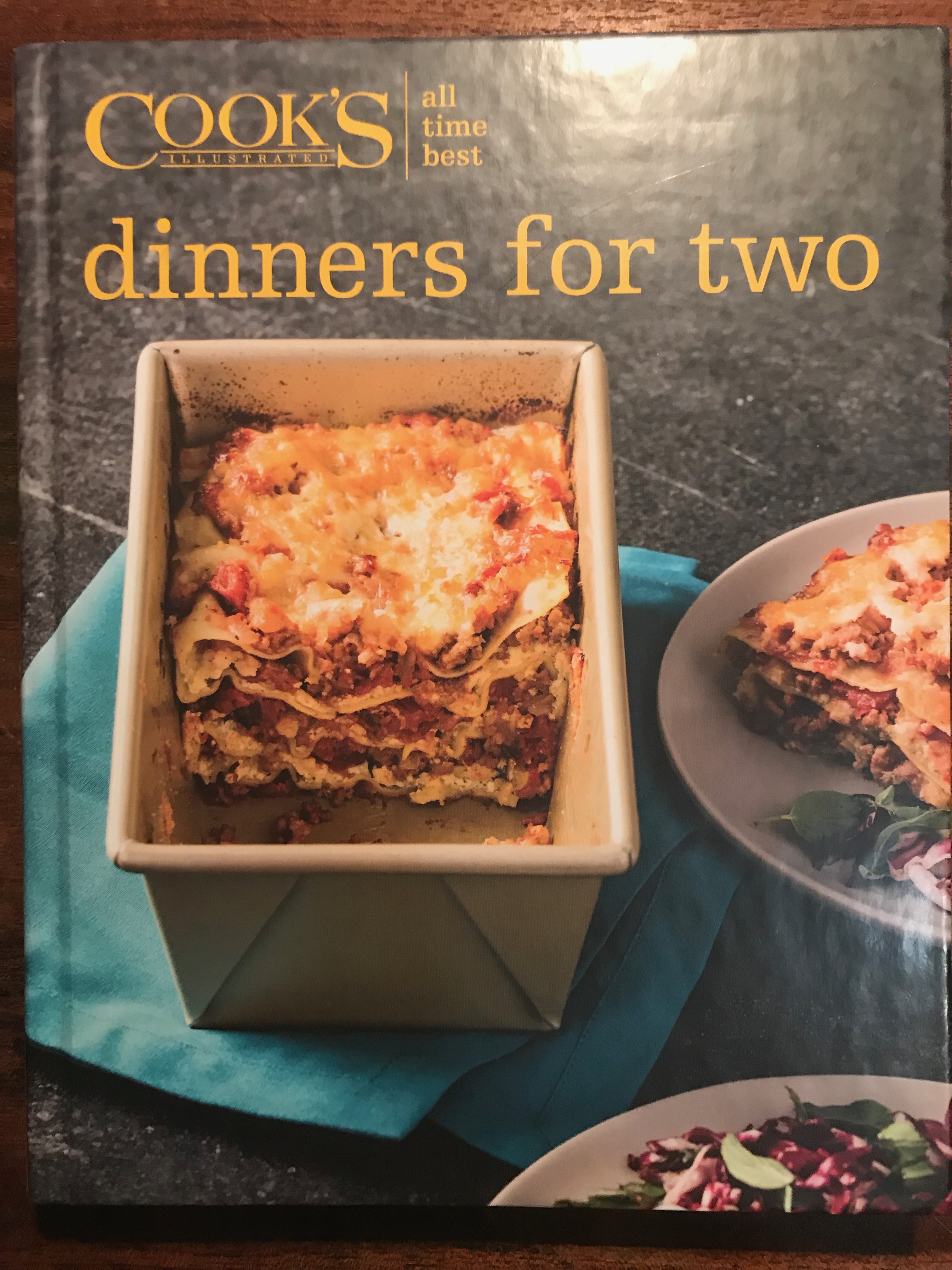 Cook’s Illustrated AllTime best Dinners for Two by America’s Test