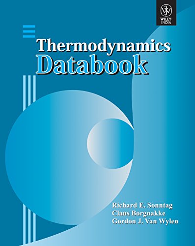 Thermodynamics Databook by Richard E. Sonntag | Goodreads