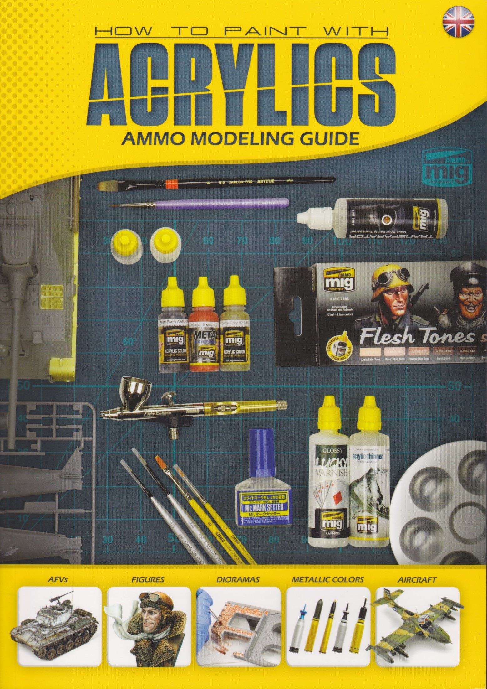 How To Paint With Acrylics AMMO Modeling Guide by AMMO of Mig Jiménez