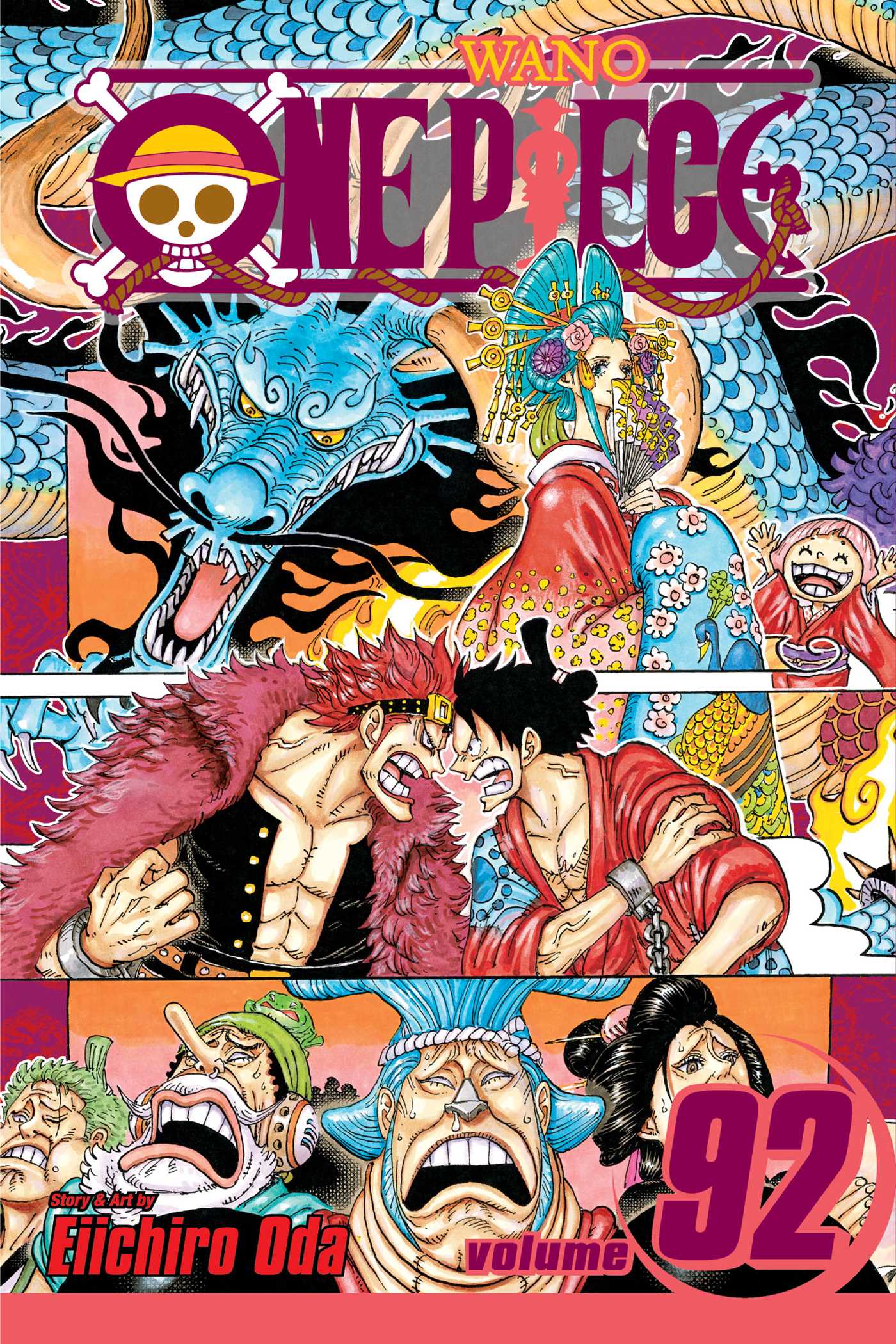 One Piece, Volume 92: Introducing Komurasaki the Oiran