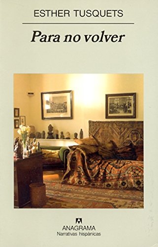 Para no volver book cover