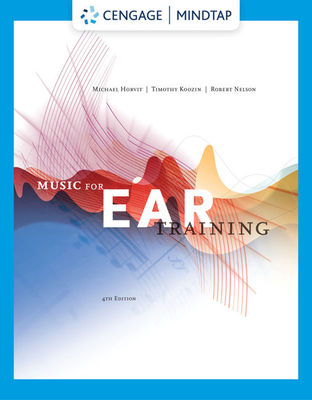 Music for Ear Training (with MindTap Printed Access Card) book cover