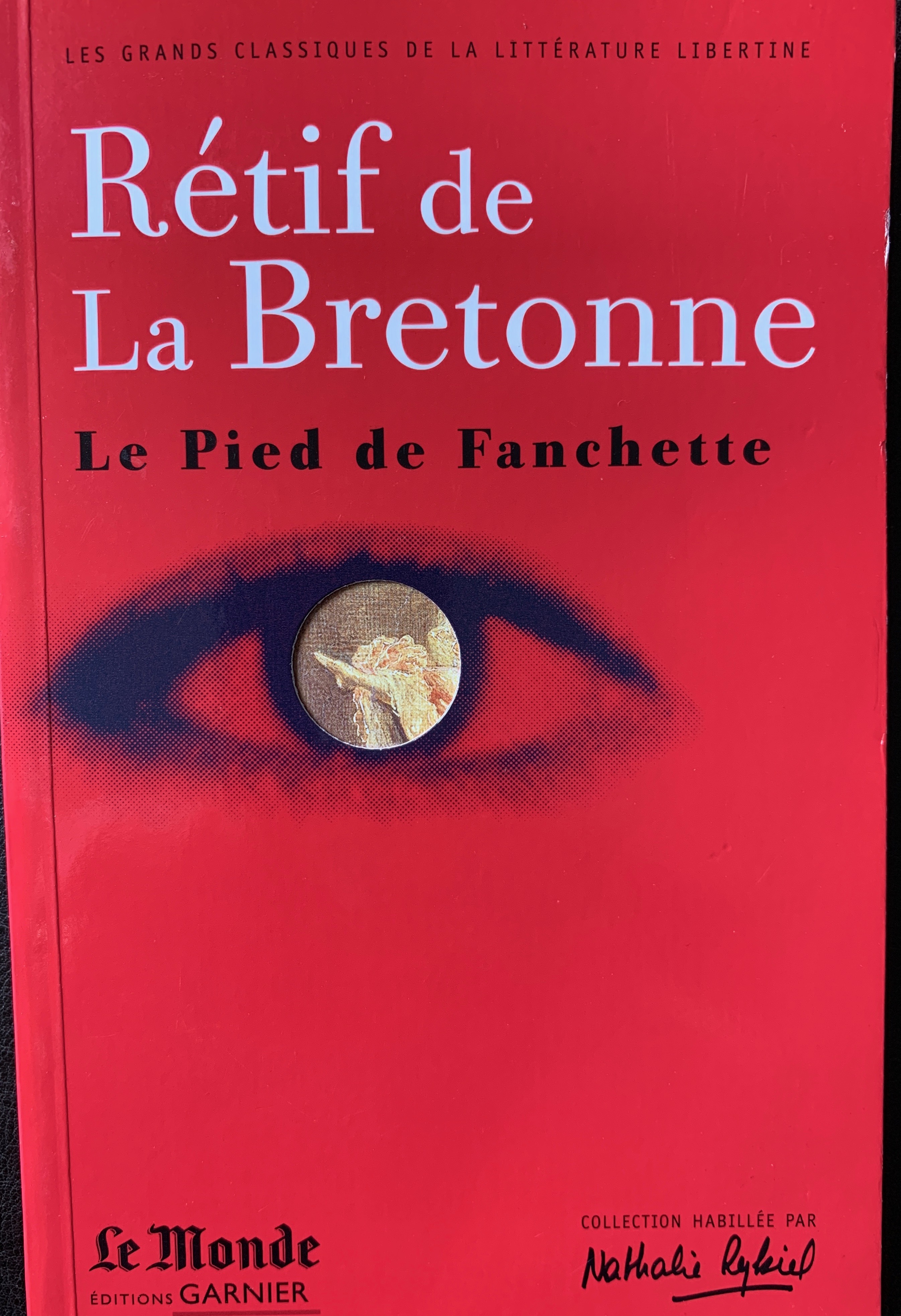 LE PIED DE FANCHETTE　洋書 Le Pied de Fanchette by Nicolas-Edme Rétif de La Bretonne
