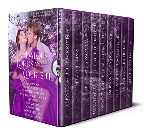 Scandalous Lords and Courtship book cover
