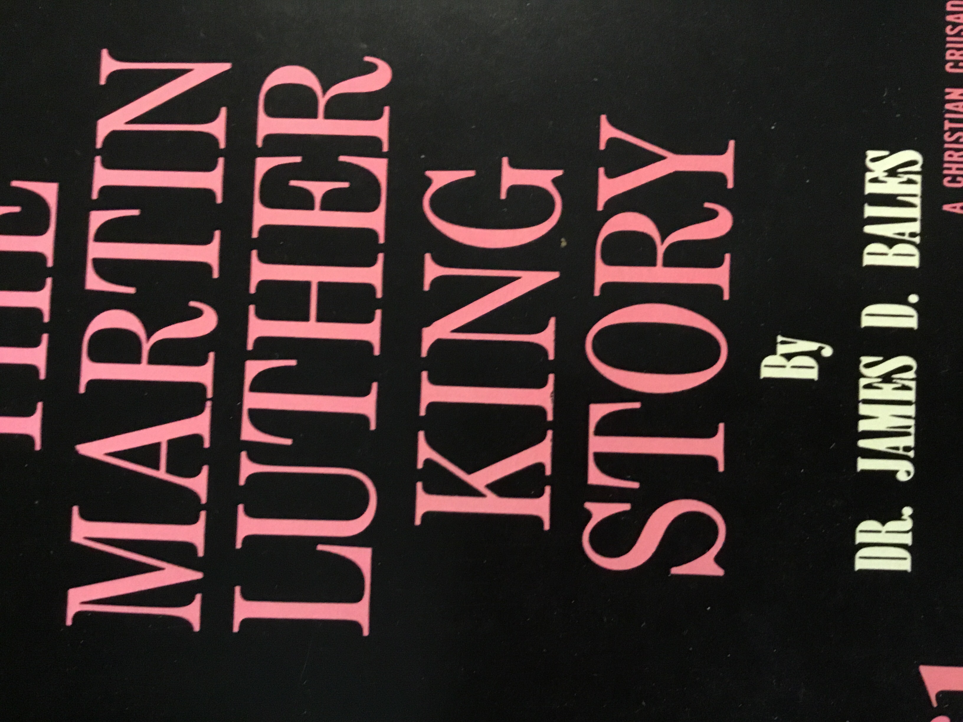 The Martin Luther King Story by James D. Bales Goodreads