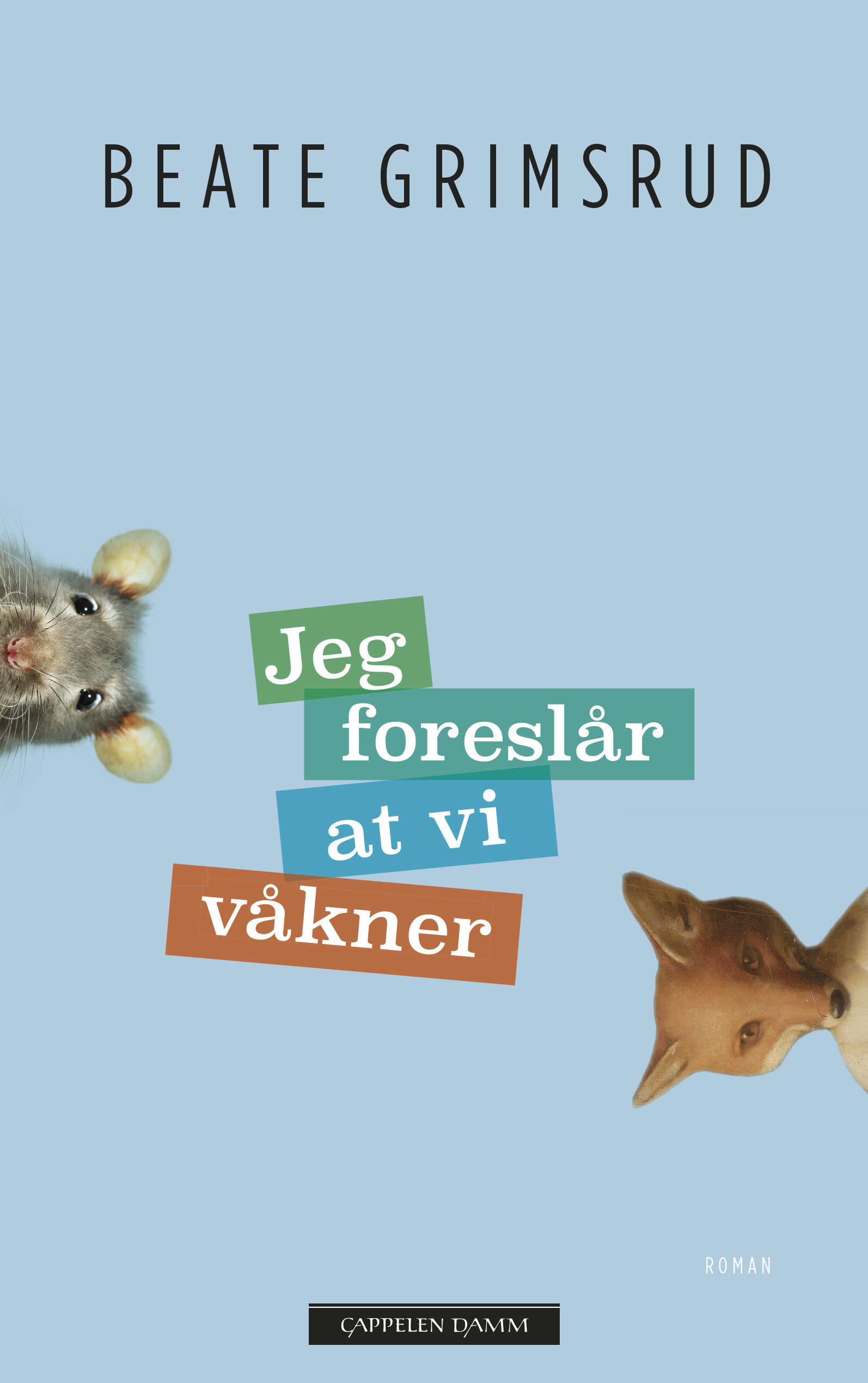 Jeg foreslår at vi våkner book cover