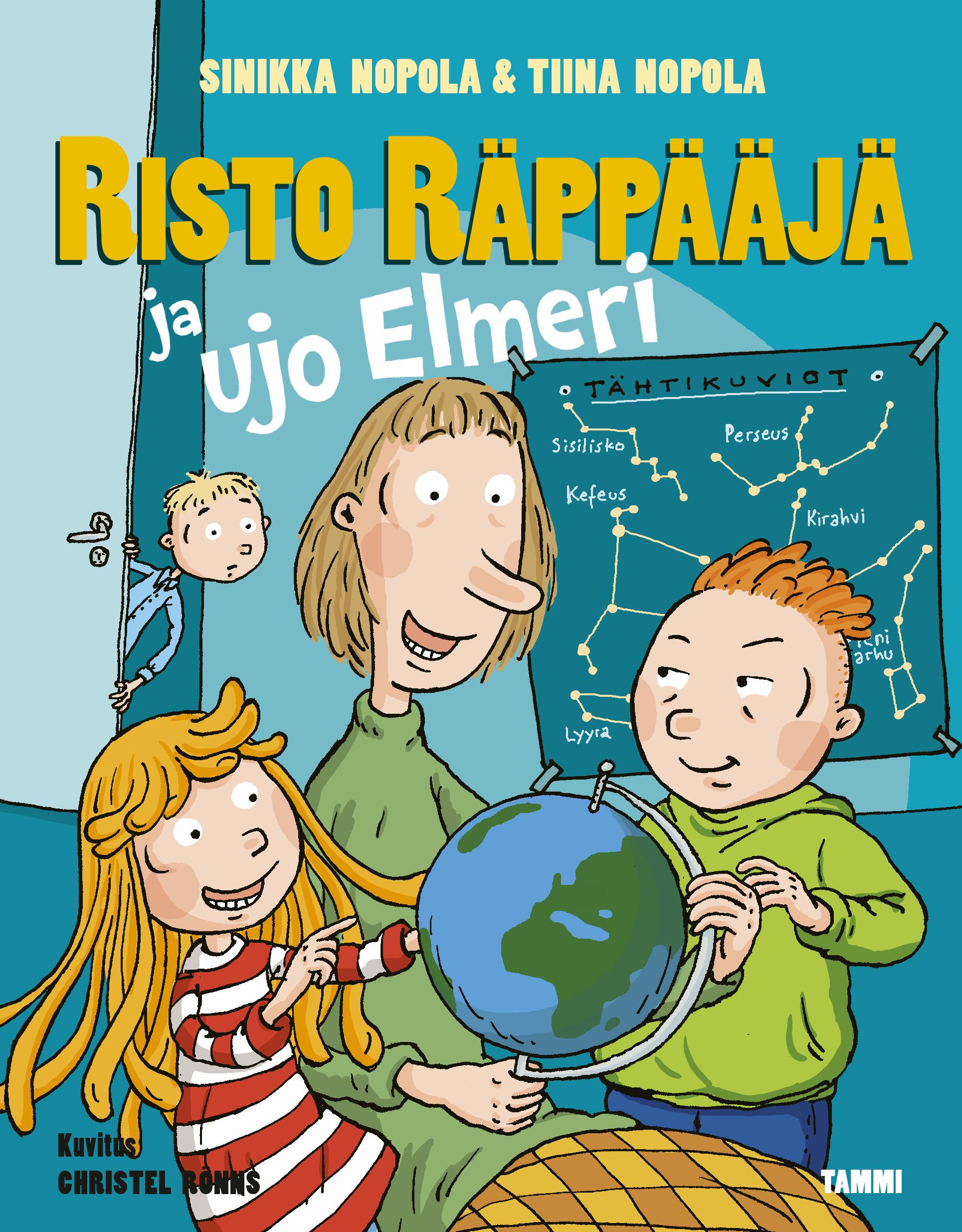 Risto Räppääjä ja ujo Elmeri book cover