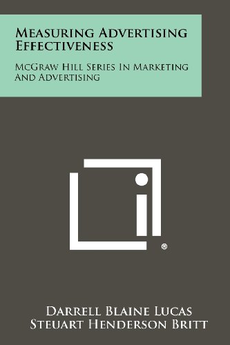 Measuring Advertising Effectiveness: McGraw Hill Series In Marketing ...