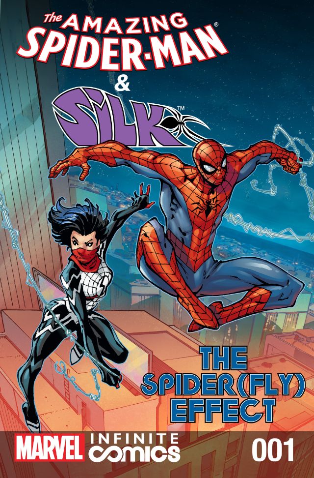 The Amazing Spider-Man & Silk: The Spider(fly) Effect book cover 1