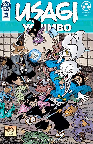 Usagi Yojimbo (2019) book cover 1