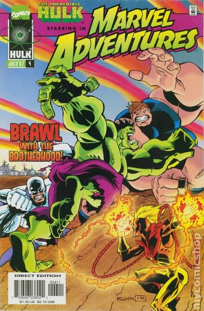 Marvel Adventures #4 Starring the Incredible Hulk by Ralph Macchio ...