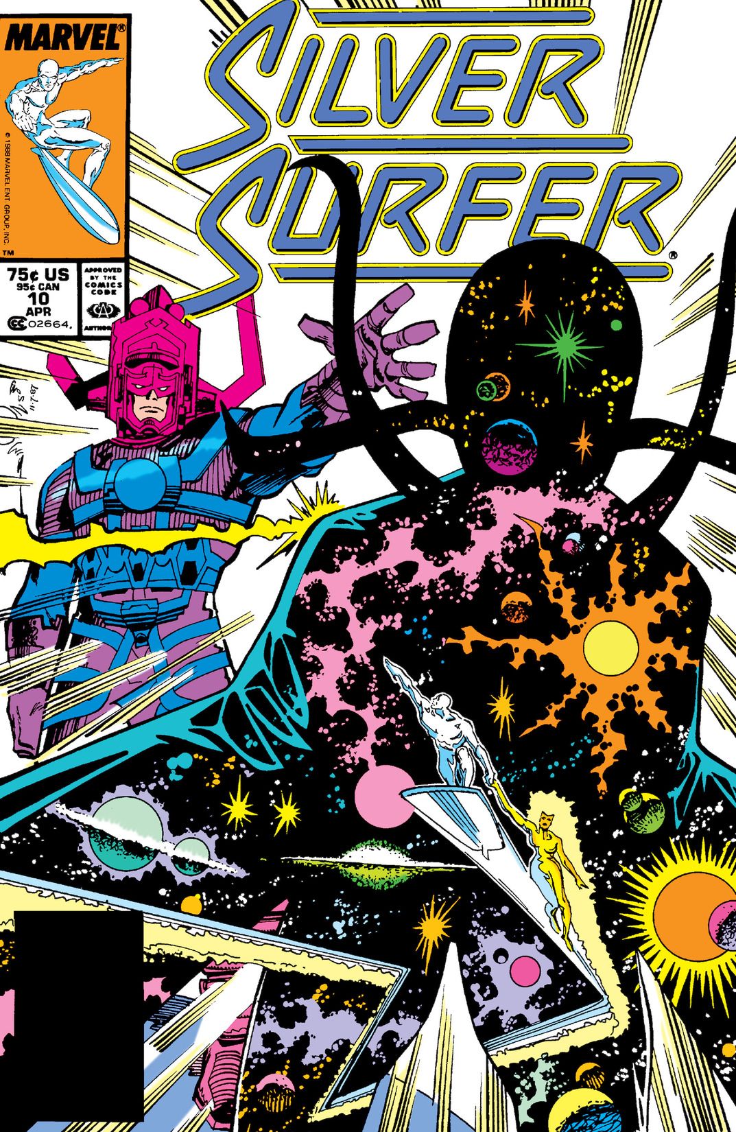 Silver Surfer (1987) book cover 3