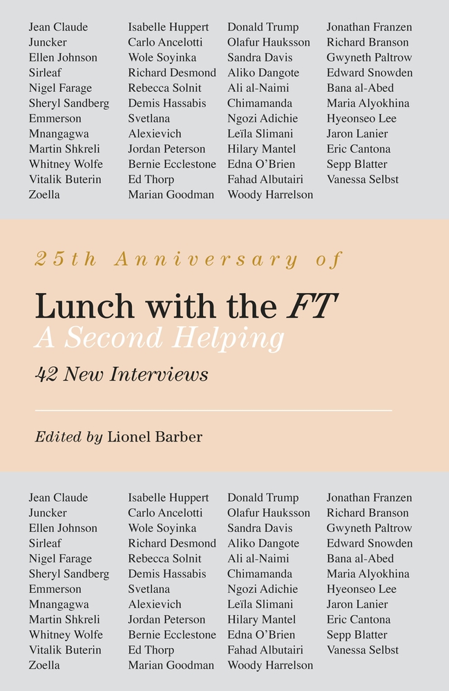 Lunch with the FT 2