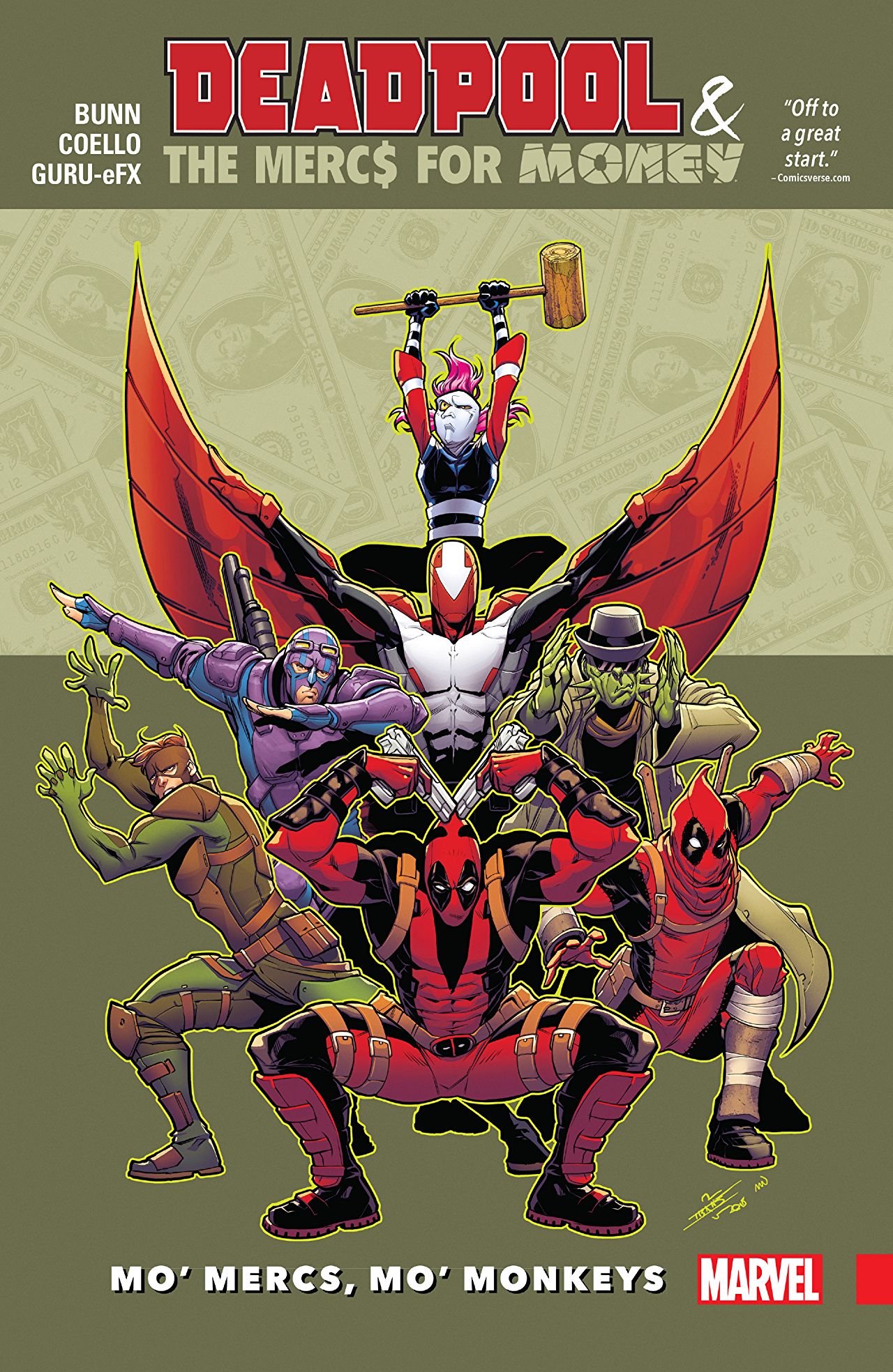 Deadpool & The Mercs for Money, Vol. 1: Mo' Mercs, Mo' Monkeys