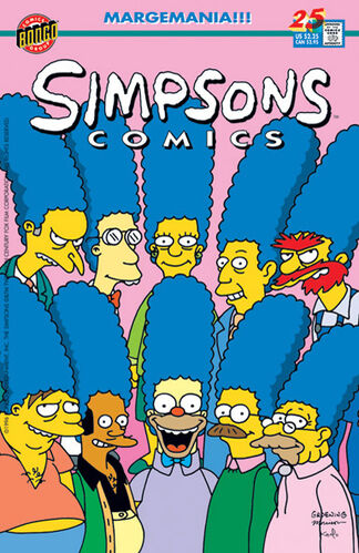 Simpsons Comics, #25 book cover