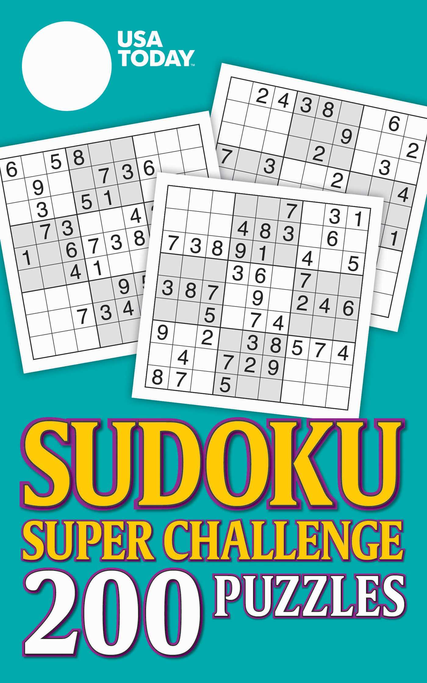 USA TODAY Sudoku Super Challenge 200 Puzzles (USA Today Puzzles) by