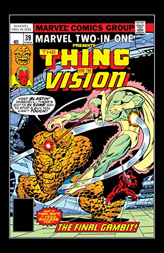 Marvel Two-In-One #39 book cover