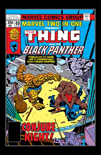 Marvel Two-In-One #40 book cover