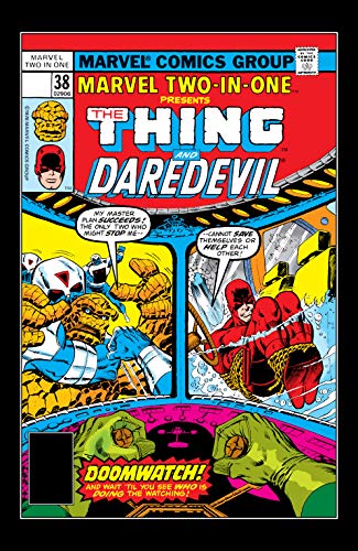 Marvel Two-In-One #38 book cover