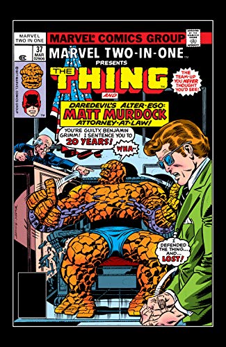 Marvel Two-In-One #37 book cover