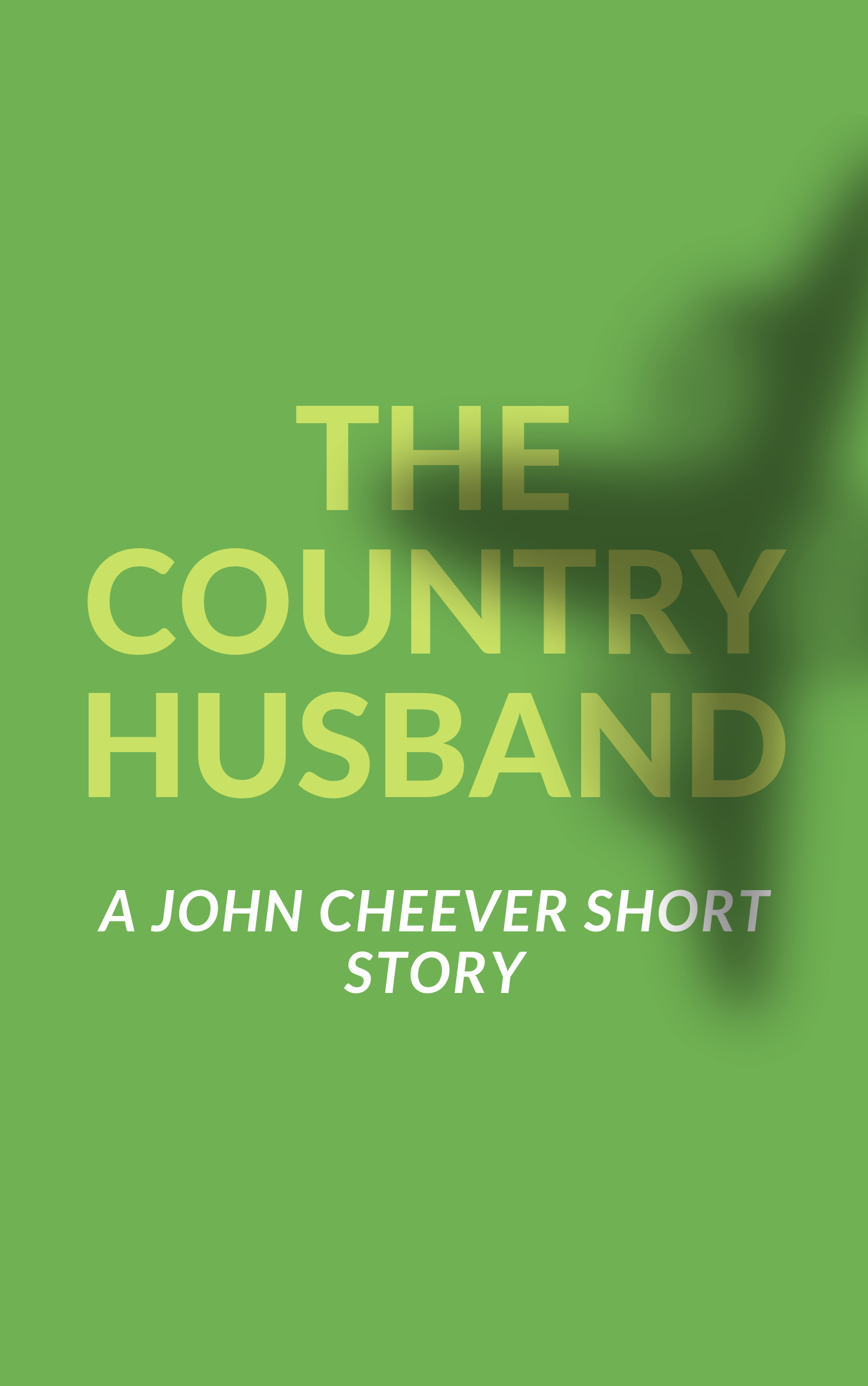 The Country Husband book cover