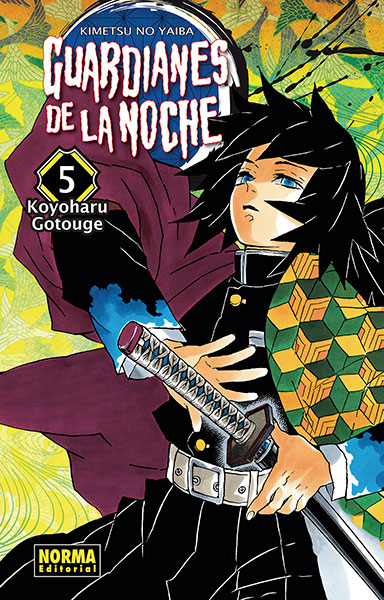 Portada de Reseña #2163 - Guardianes de la noche (#4-6), Koyoharu Gotouge (Kimetsu no Yaiba #5)