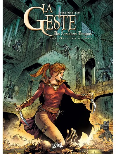 La Geste des Chevaliers Dragons book cover 3
