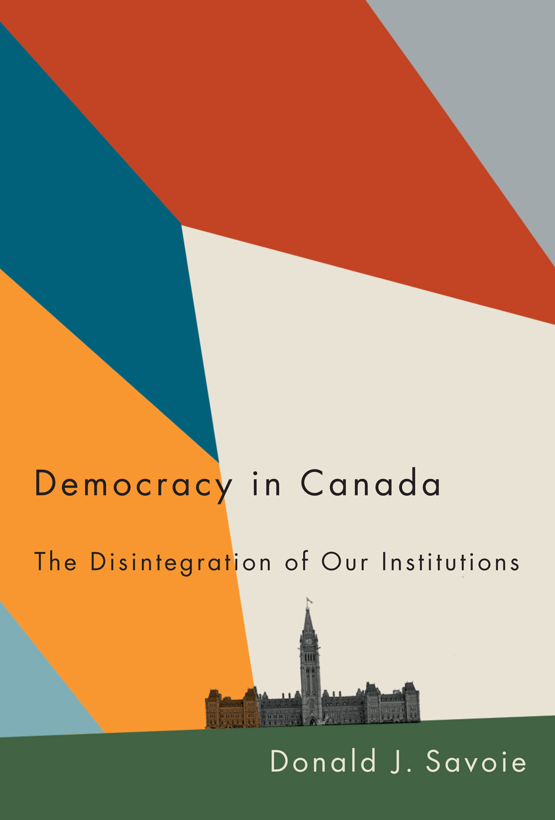 Democracy in Canada book cover
