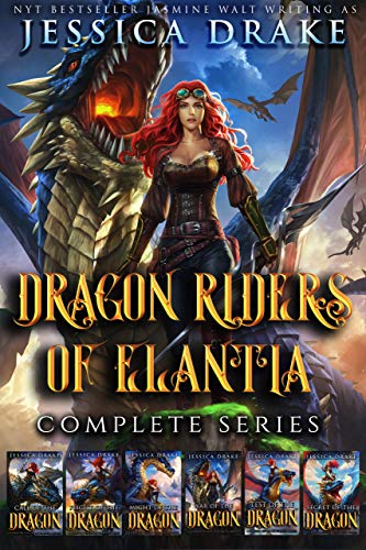 Dragon Riders of Elantia Complete Series book cover