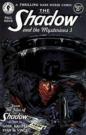 The Shadow (Dark Horse Comics) book cover 1
